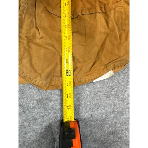 Vintage 90s Black Sheep Vest Men Large Brown Full Zip Utility Outdoor Fishing - Picture 7 of 9